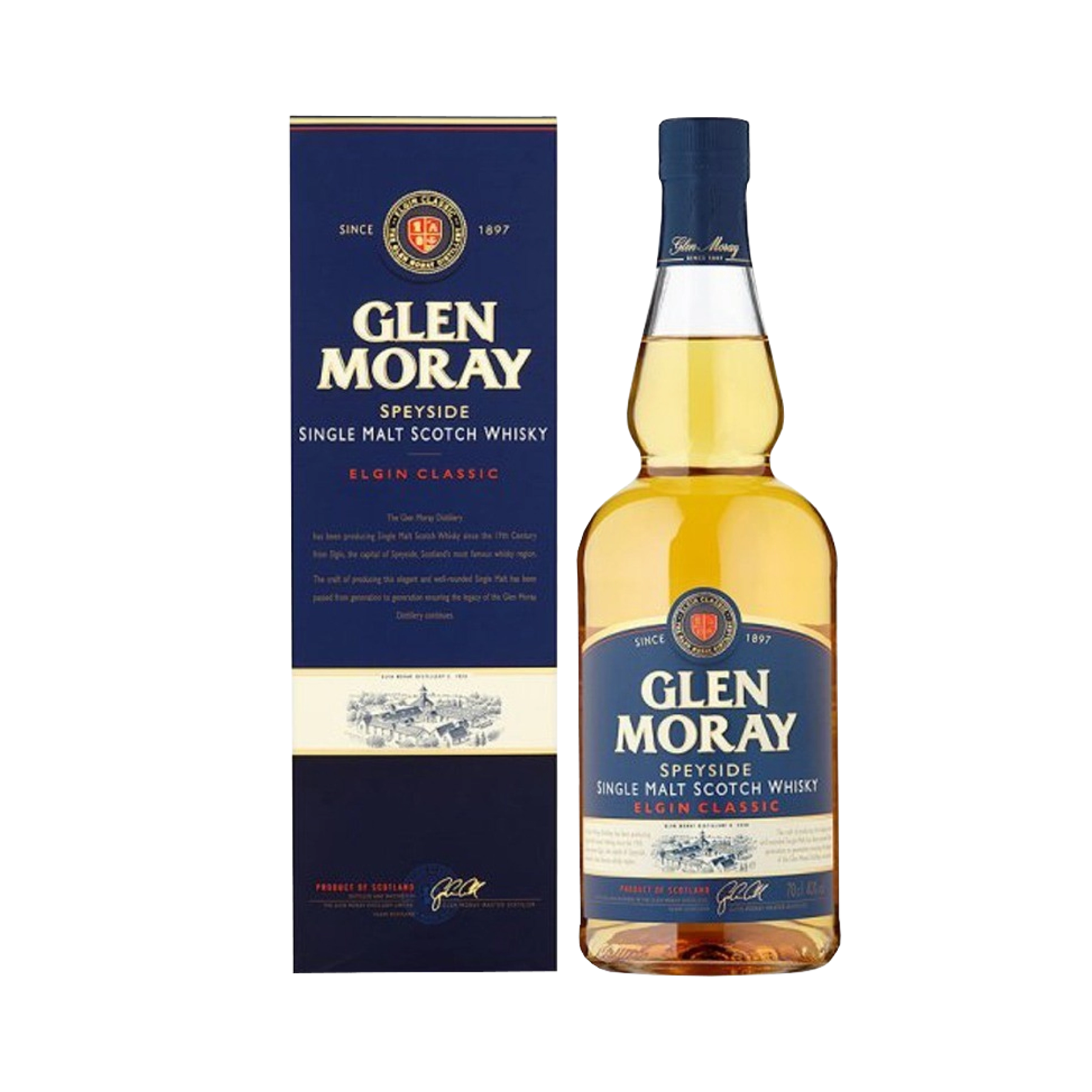 Rượu Whisky Glen Moray Elgin Classic